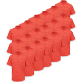 BAW® Fishing Shirt Men's SS Wholesale - Coral