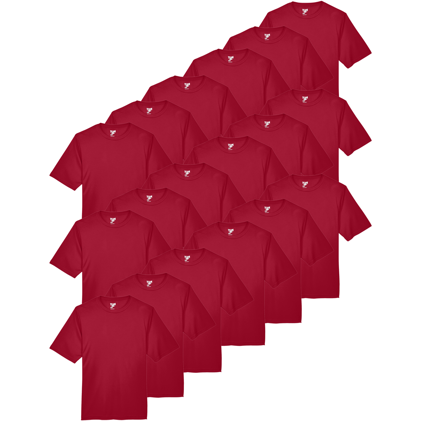 Team®365™ Men's SS Wholesale - Dark Red