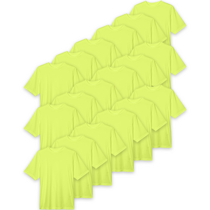 Team®365™ Men's SS Wholesale - Neon Green