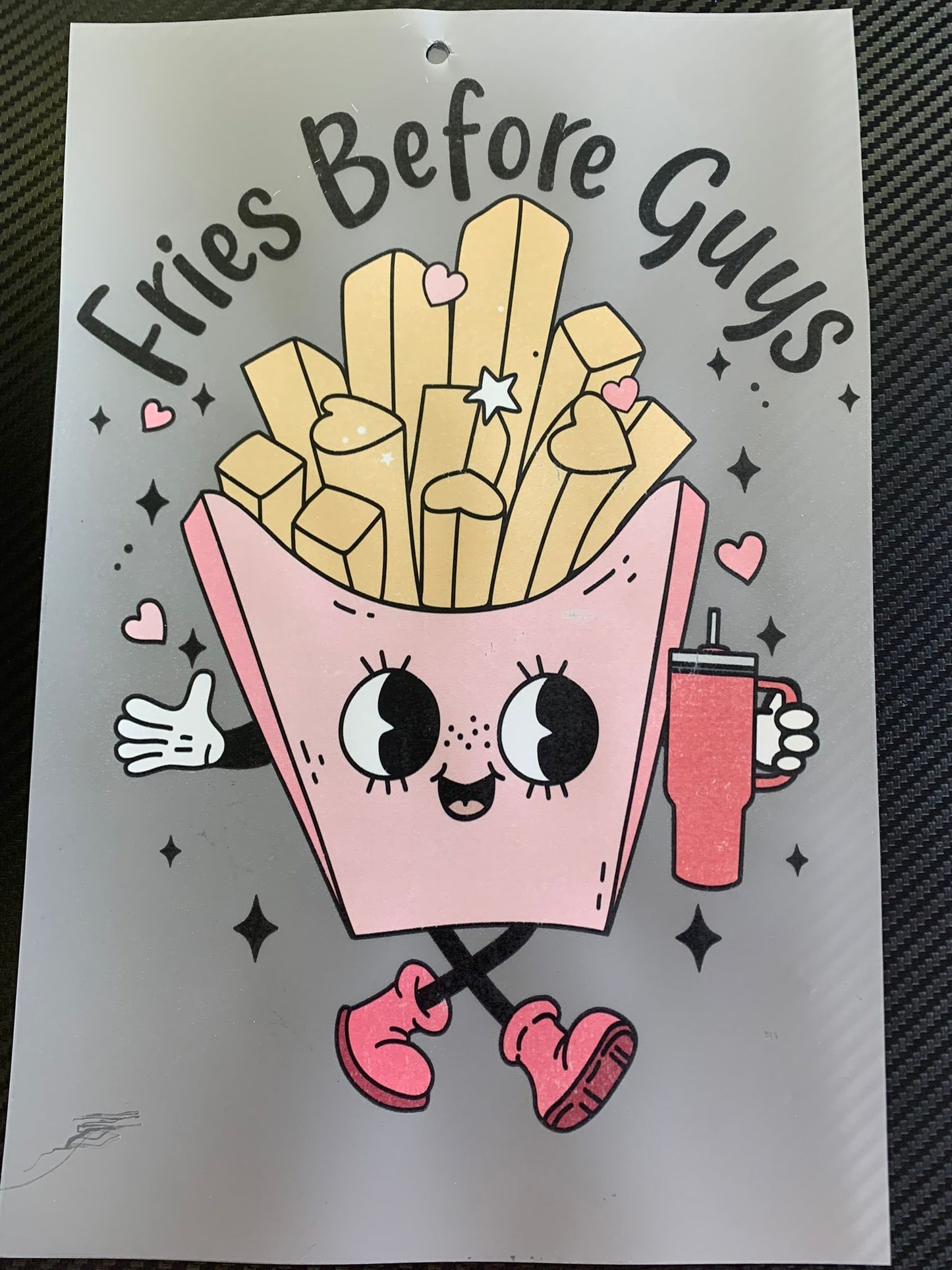 DTF Print - Fries Before Guys