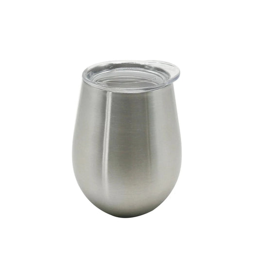 10 oz Teardrop Wine Stainless Steel Tumbler