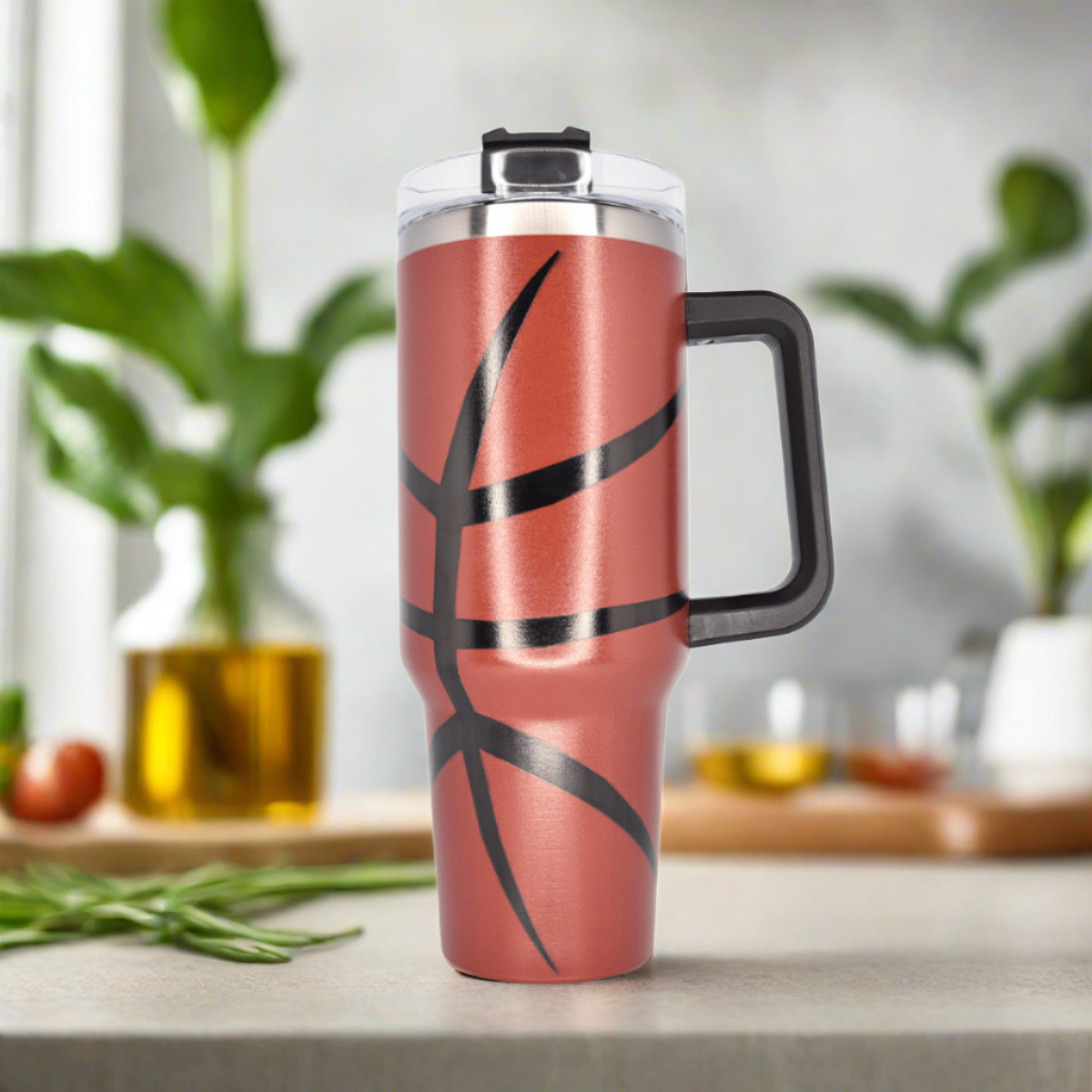 Basketball Travel Tumbler