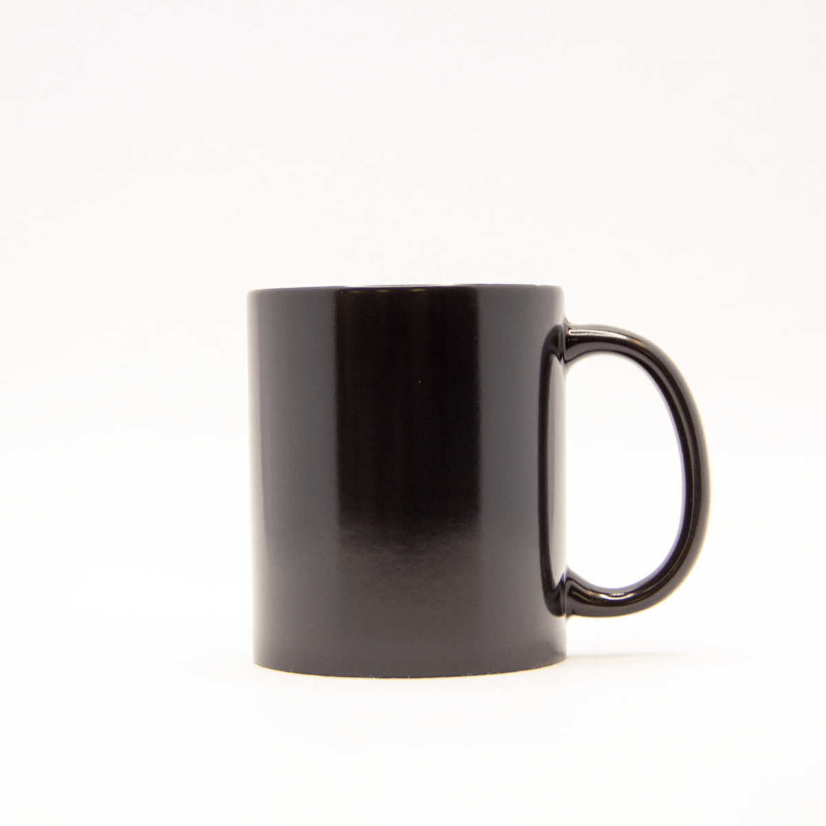 Glossy Black Sublimation Mug - 10 oz