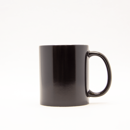 10 oz Glossy Black Sublimation Mug