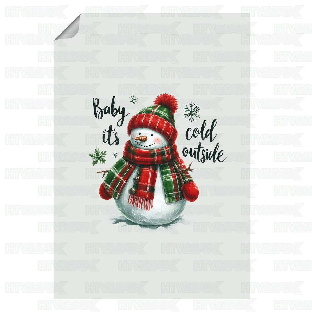Christmas DTF Prints - Baby It's Cold Outside