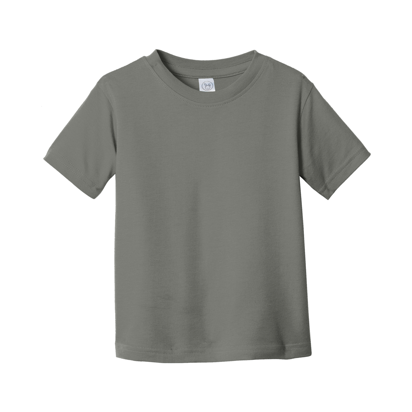 Rabbit Skins Toddler Fine Jersey Tee - Graphite