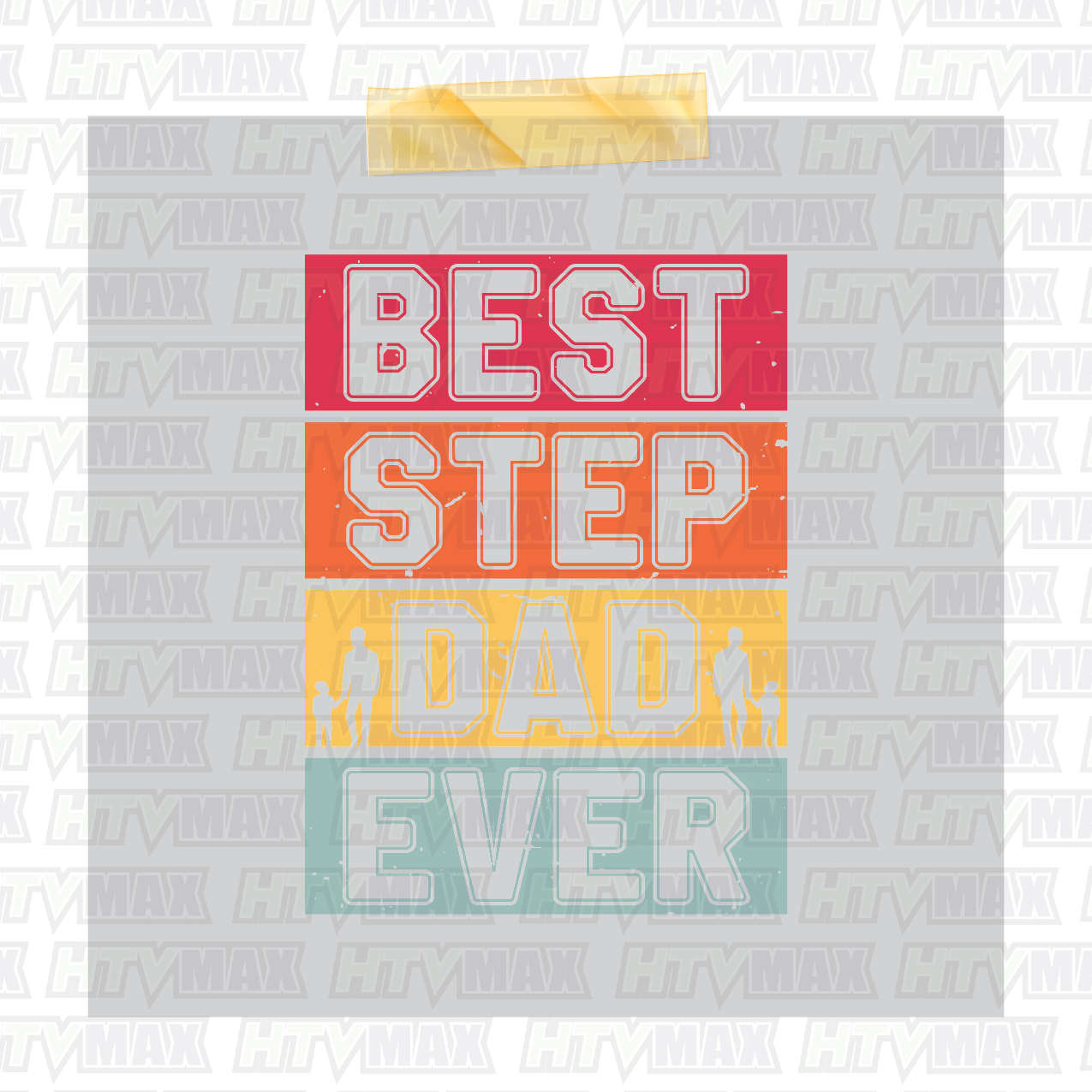 Father's Day DTF Prints - Best Step Dad Ever