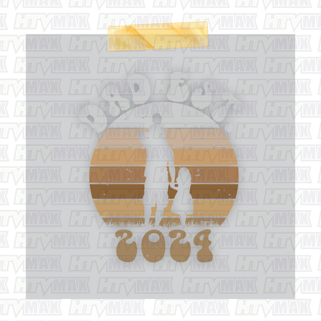 Father's Day DTF Prints - Dad Est. 2024