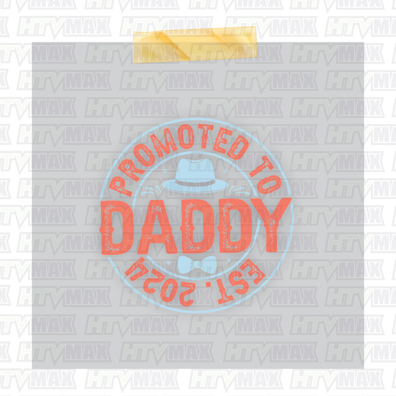 Father's Day DTF Prints - Promoted To Daddy Est. 2024