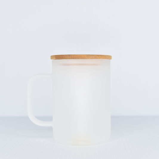 Frosted Single Wall Bamboo Mug