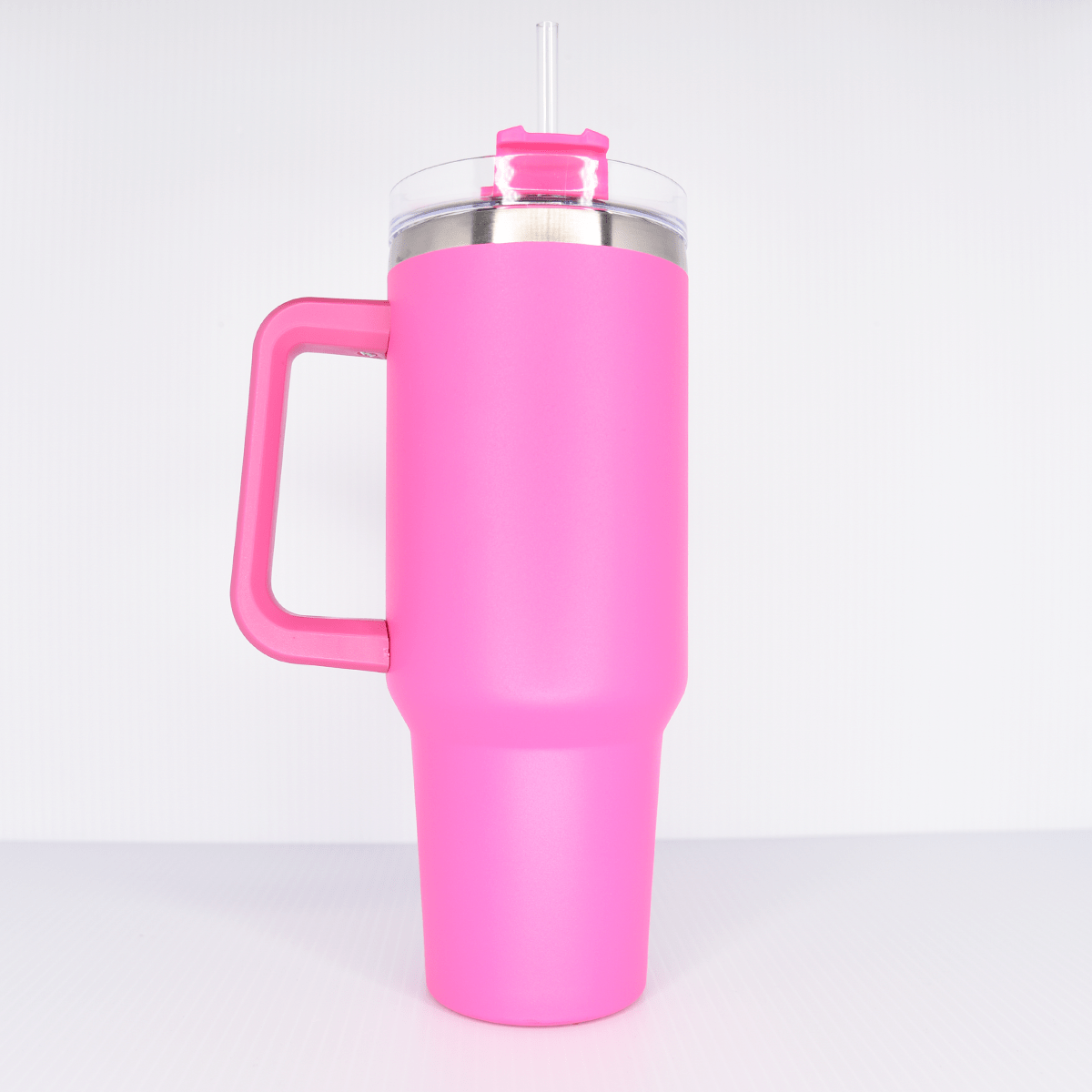 Hot Pink Travel Tumbler