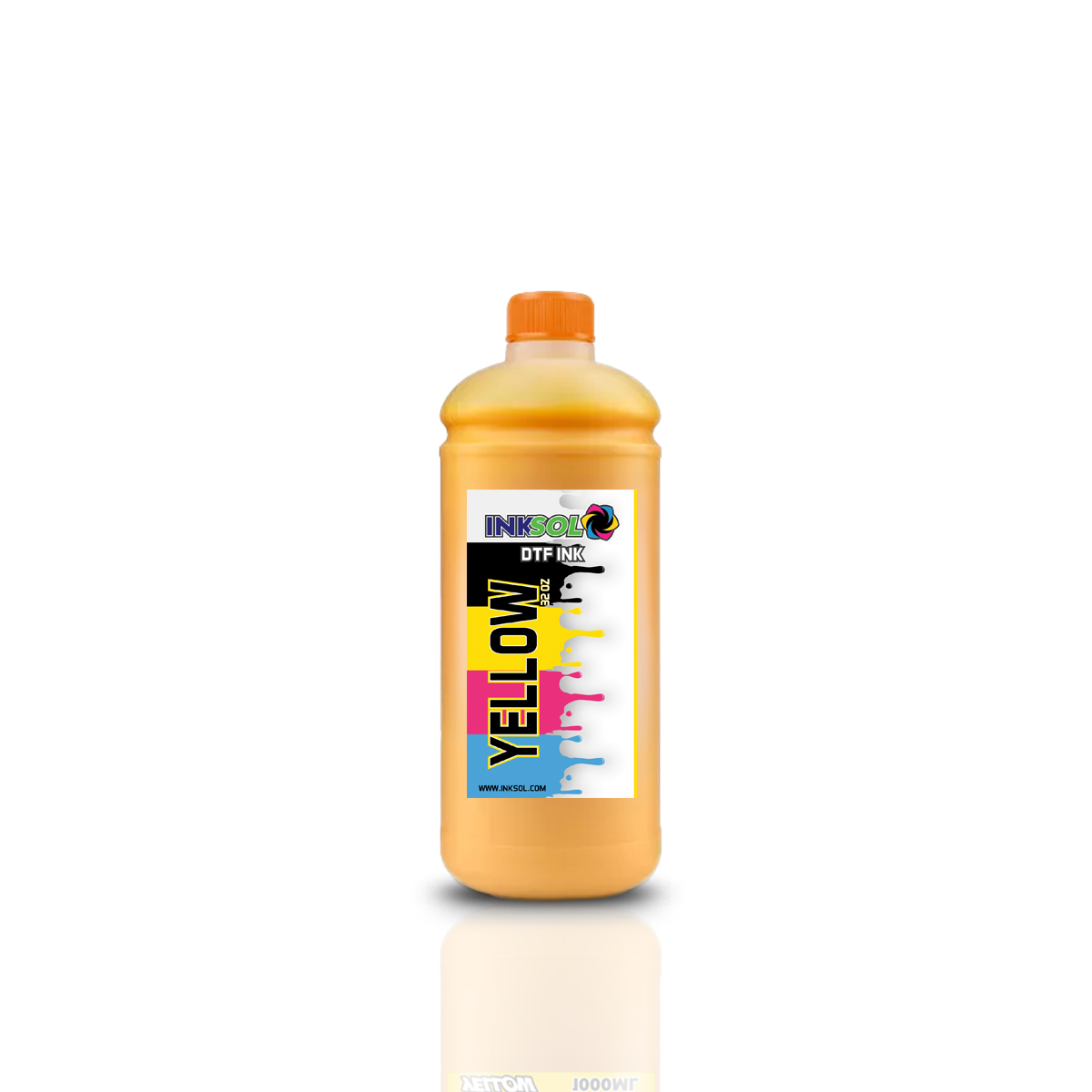 InkSol™ DTF Ink – Yellow 1000ML| High Performance Direct to Film Ink