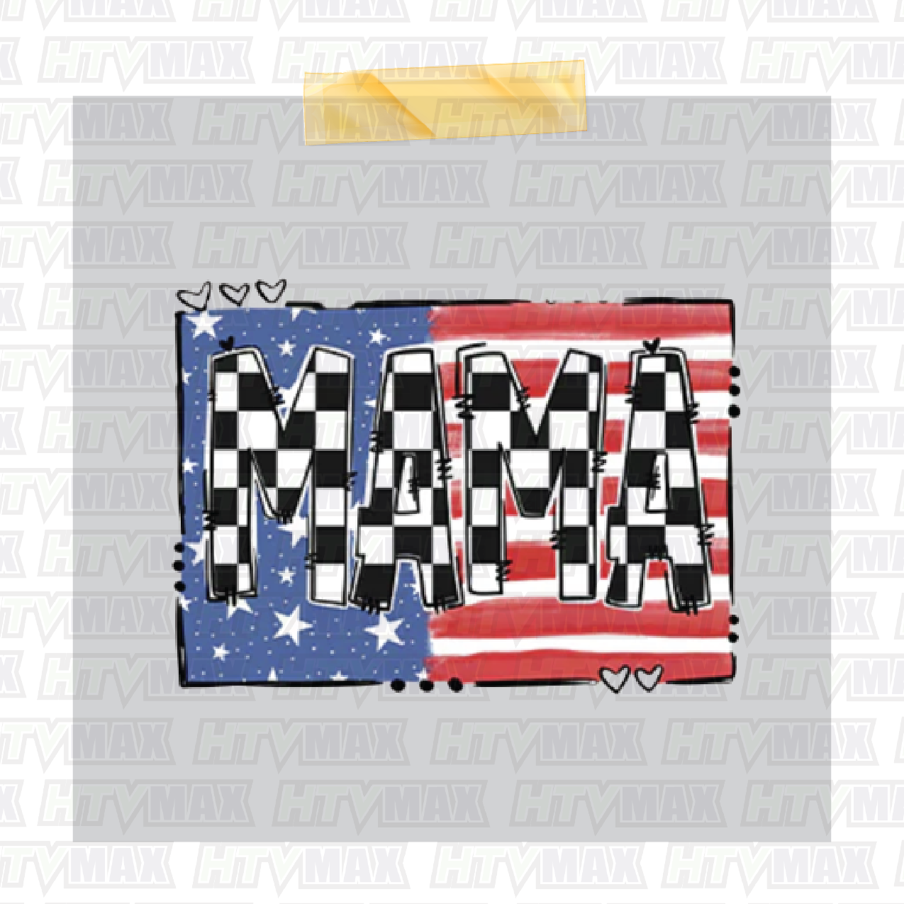 4TH of July DTF Prints - Mama