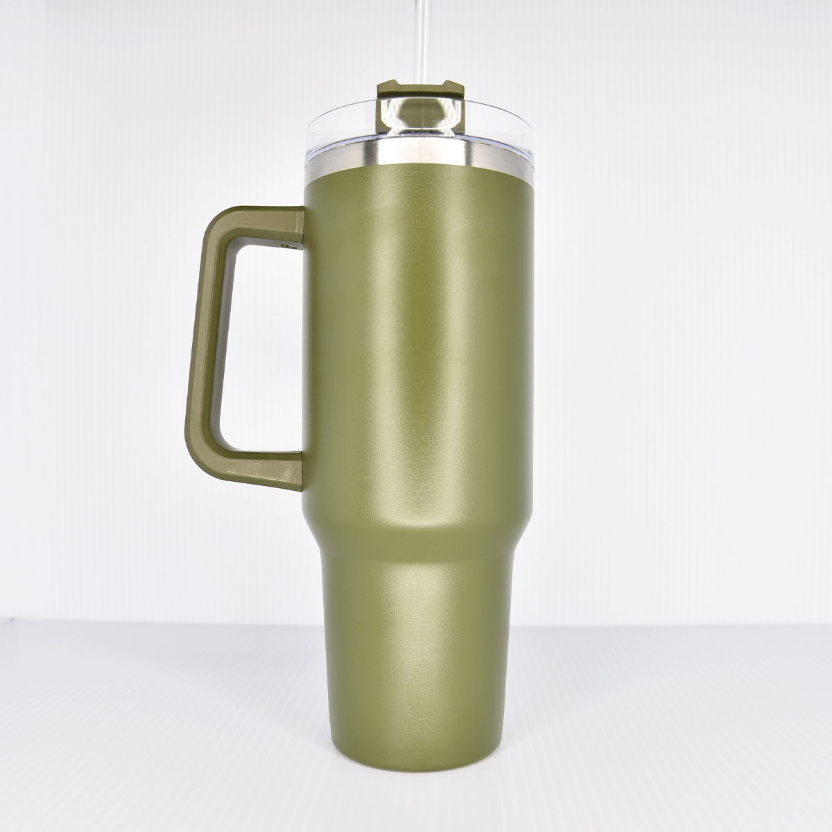 Olive Green Travel Tumbler