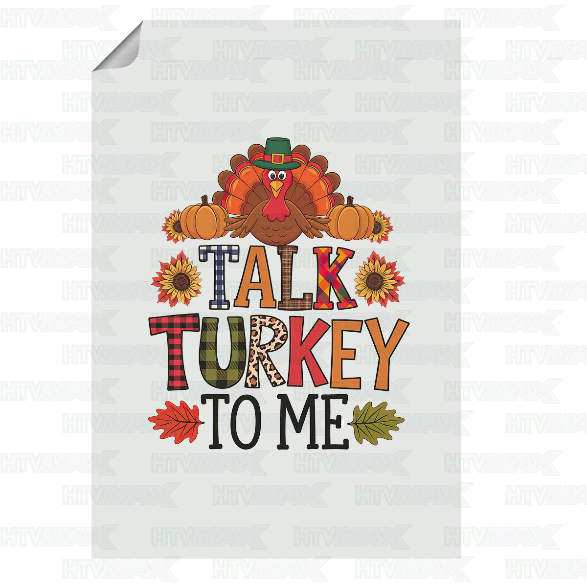 Thanksgiving DTF Prints - Talk Turkey To Me