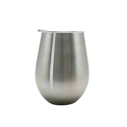 10 oz Teardrop Wine Stainless Steel Tumbler