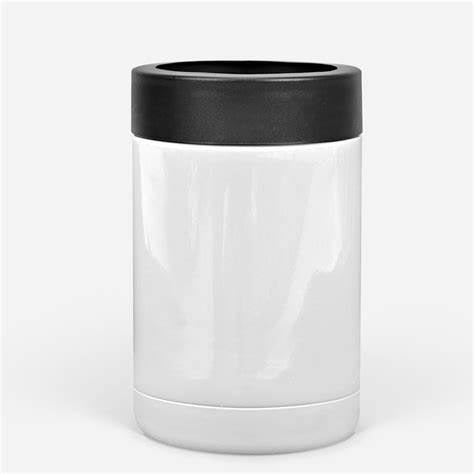 Sublimation-Ready 12 oz Stainless Steel Can Cooler