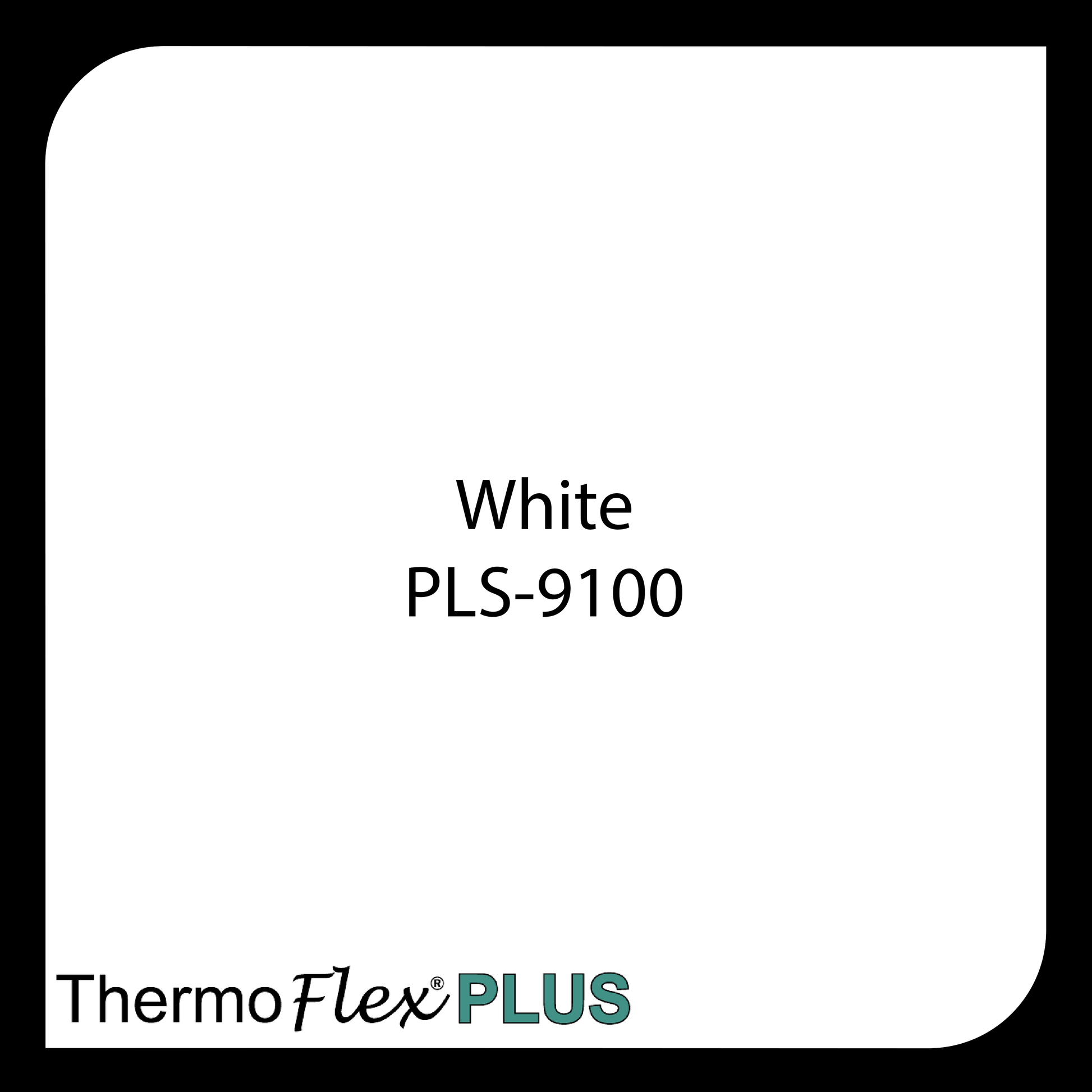 ThermoFlex Plus 15 x 5' Roll Black Heat Transfer Vinyl