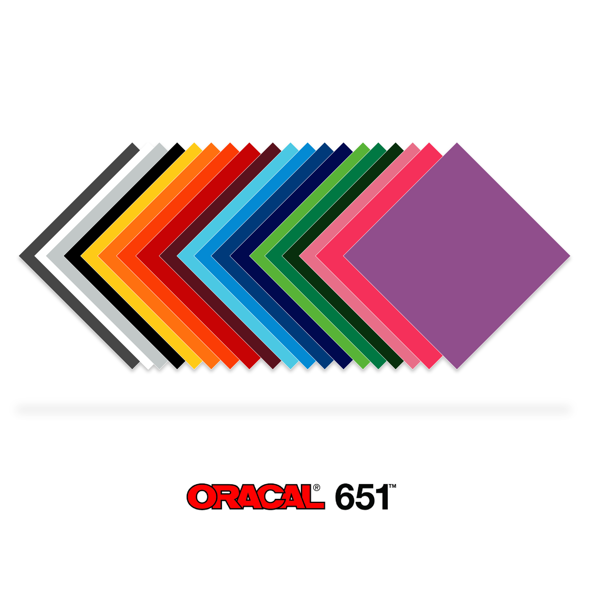 Oracal 651 Color Chart