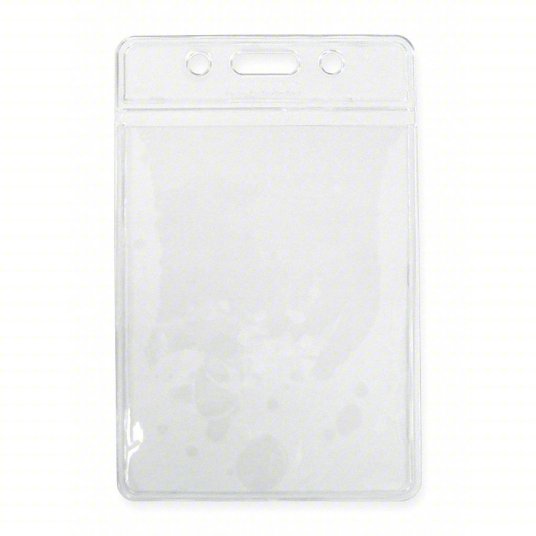 Clear Badge Holders - 10 Pack