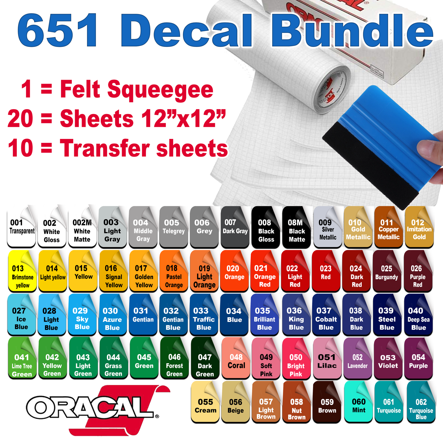 Oracal 651™ Decal - Mystery Bundle SALE