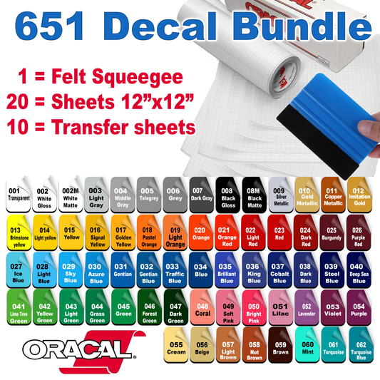 Oracal 651™ Decal - Mystery Bundle