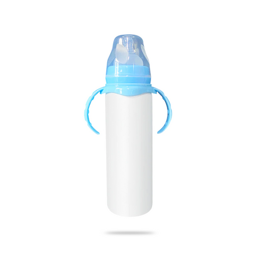 8 oz Sublimation Blue Baby Bottle