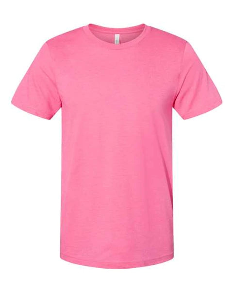 Bella Canvas® - Jersey Tee - Heather Charity Pink