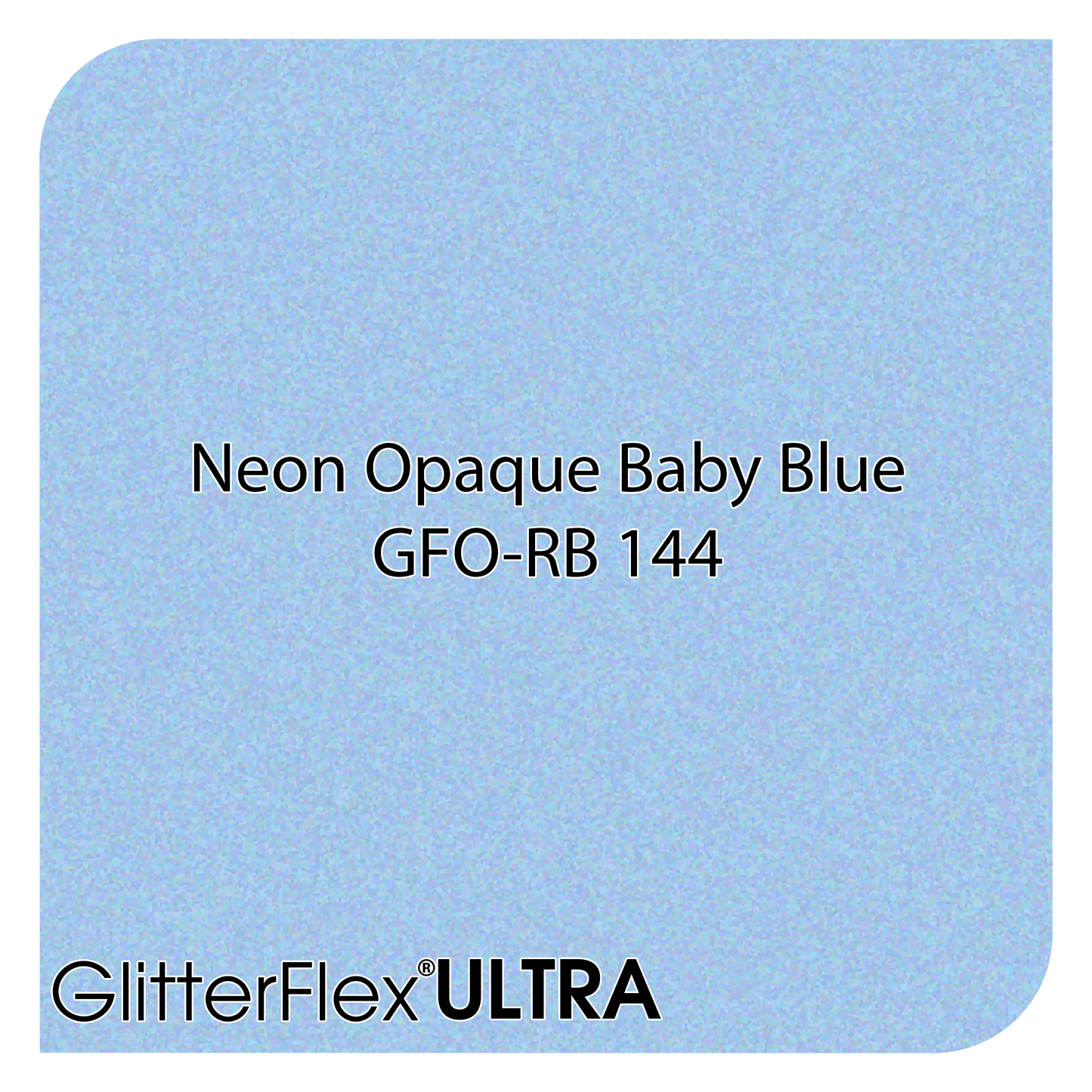GLITTERFLEX® ULTRA NEON OPAQUES - 12" x 20" 20 Sheets