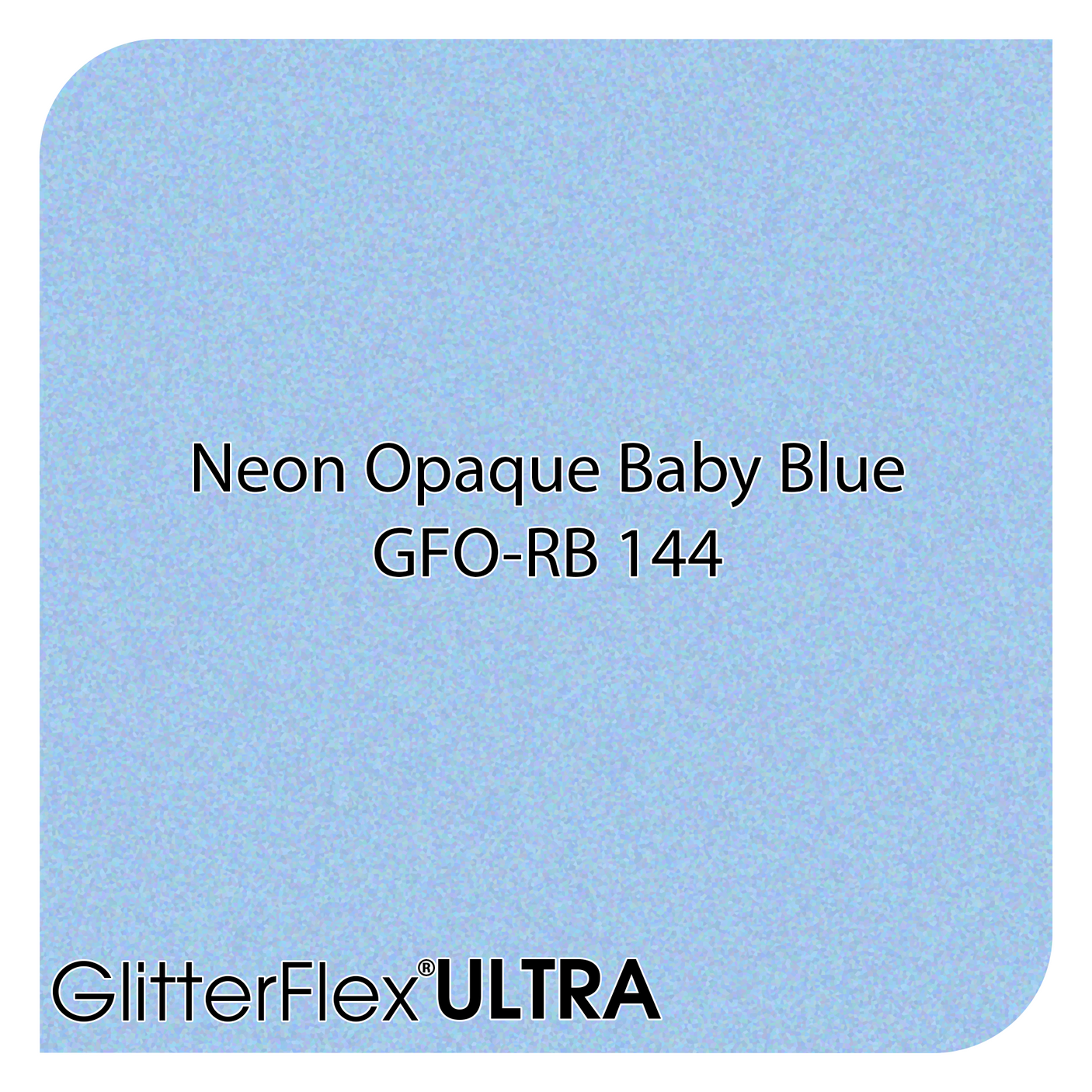 GlitterFlex® Ultra - Opaque Neon Rainbow - 12" x 10 Yards (30 Feet)