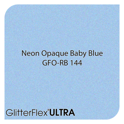 GLITTERFLEX® ULTRA NEON OPAQUES - 12" x 10 Yard (30 Feet)