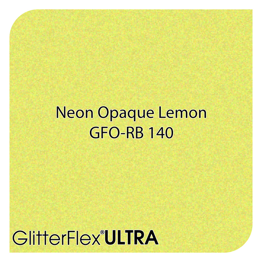 GLITTERFLEX® ULTRA NEON OPAQUES - 12" x 20" 10 Sheets