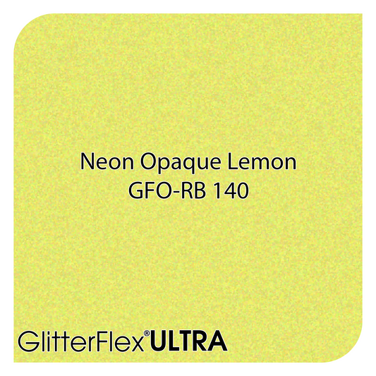 GLITTERFLEX® ULTRA NEON OPAQUES - 12" x 1 Yard (3 Feet)