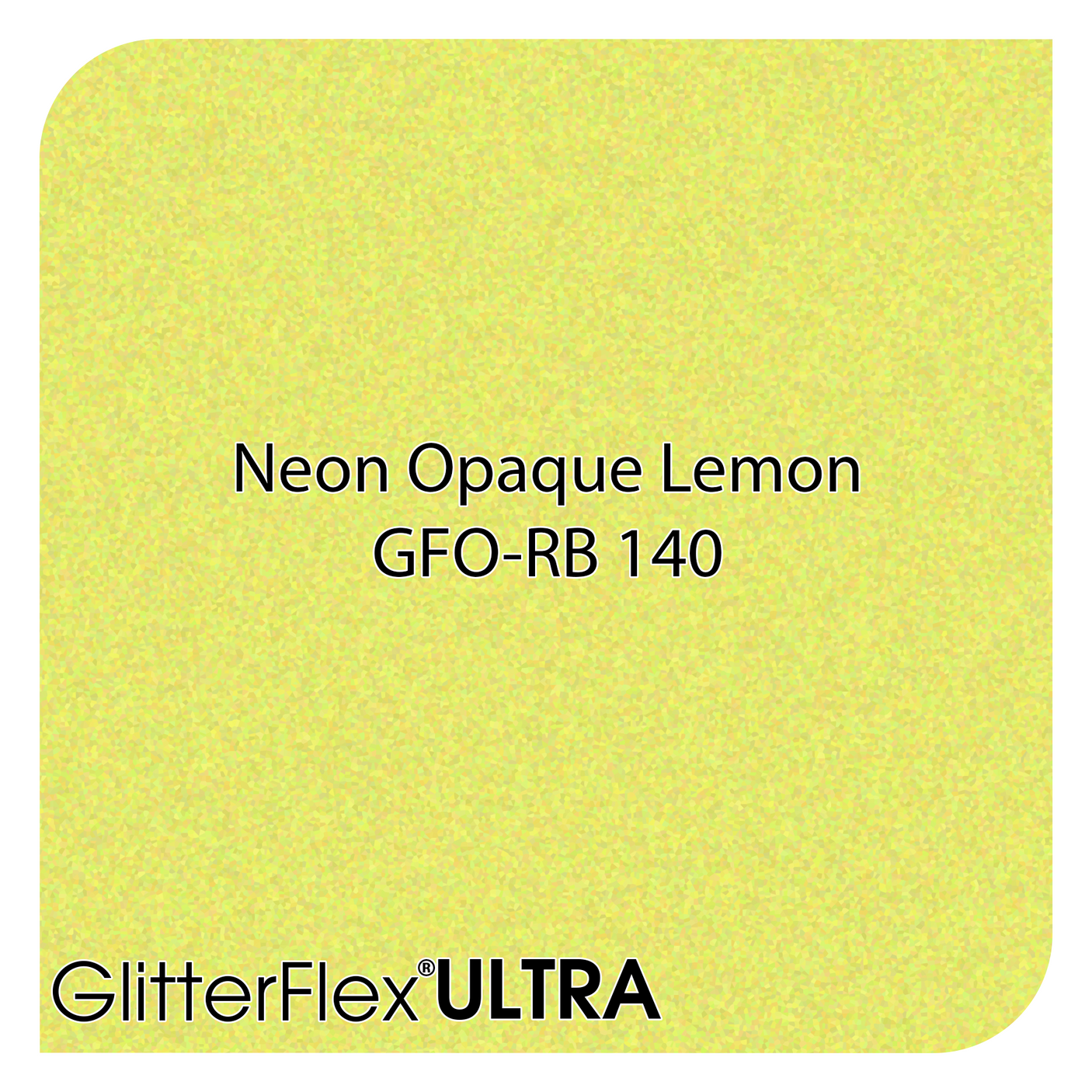 GlitterFlex® Ultra - Opaque Neon Rainbow - 12" x 10 Yards (30 Feet)