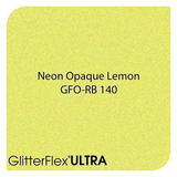 GlitterFlex® Ultra - Opaque Neon Rainbow - 12" x 10 Yards (30 Feet)