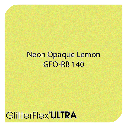 GLITTERFLEX® ULTRA NEON OPAQUES - 12" x 10 Yard (30 Feet)