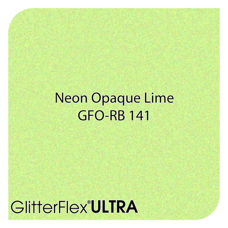 GlitterFlex® Ultra - Opaque Neon Rainbow - 12" x 10 Yards (30 Feet)