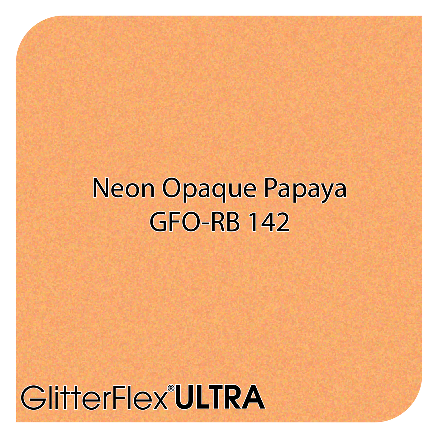 GlitterFlex® Ultra - Opaque Neon Rainbow - 12" x 10 Yards (30 Feet)