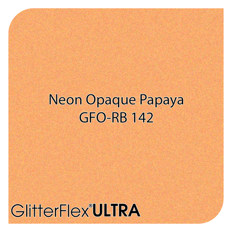 GlitterFlex® Ultra - Opaque Neon Rainbow - 12" x 10 Yards (30 Feet)