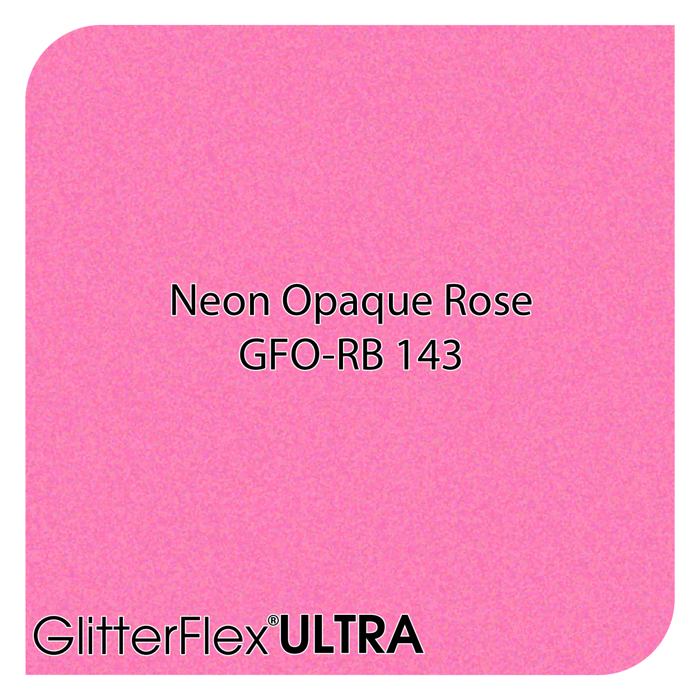 GlitterFlex® Ultra - Opaque Neon Rainbow - 12" x 10 Yards (30 Feet)