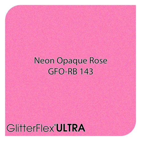 GlitterFlex® Ultra - Opaque Neon Rainbow - 12" x 10 Yards (30 Feet)