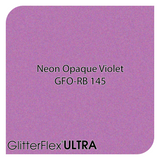 GlitterFlex® Ultra - Opaque Neon Rainbow - 12" x 10 Yards (30 Feet)