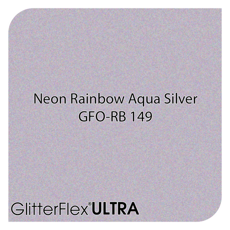 GlitterFlex® Ultra - Opaque Neon Rainbow - 12" x 5 Yards (15 Feet)