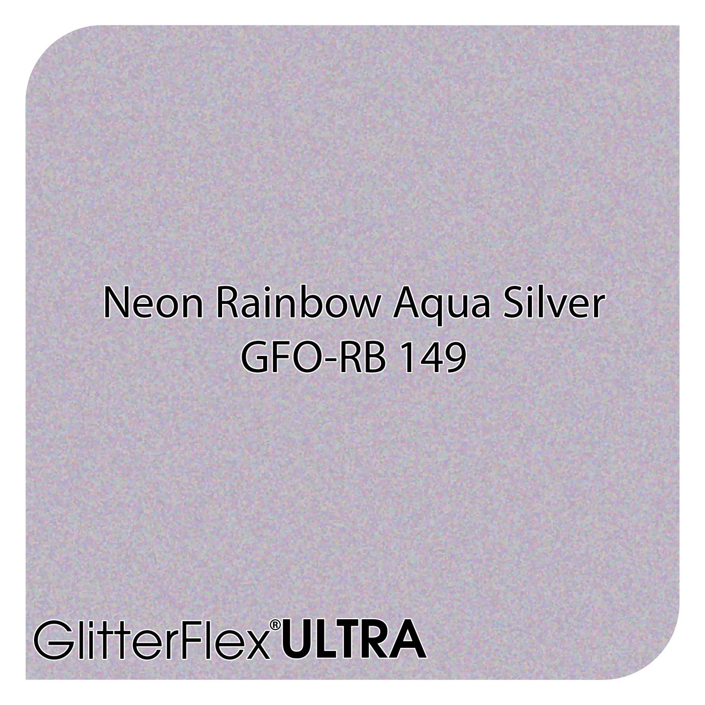 GlitterFlex® Ultra - Opaque Neon Rainbow - 12" x 10 Yards (30 Feet)