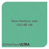 GlitterFlex® Ultra - Opaque Neon Rainbow - 12" x 10 Yards (30 Feet)