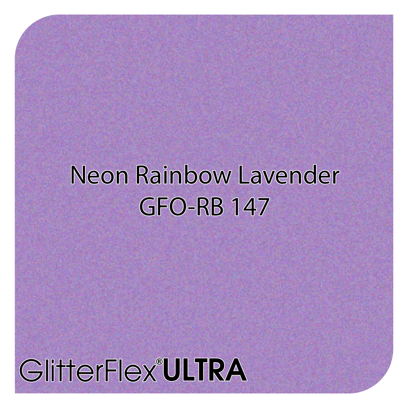 GlitterFlex® Ultra - Opaque Neon Rainbow - 12" x 10 Yards (30 Feet)