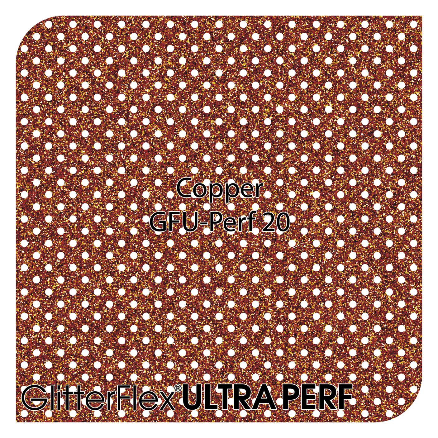 GlitterFlex® Ultra - Perf - 20" x 1 Yard (3 Feet) Roll