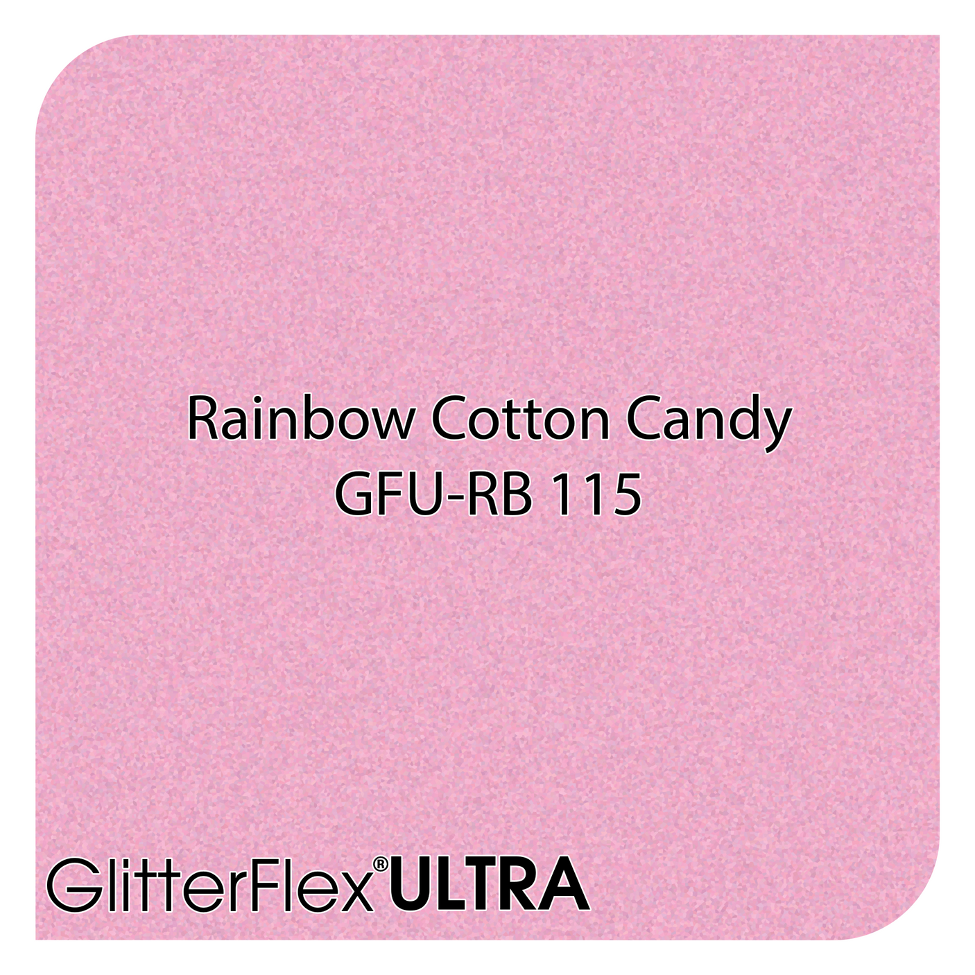 GlitterFlex® Ultra - Rainbow - 12" x 20" Sheet