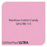 GlitterFlex® Ultra - Rainbow - 12" x 20" Sheet