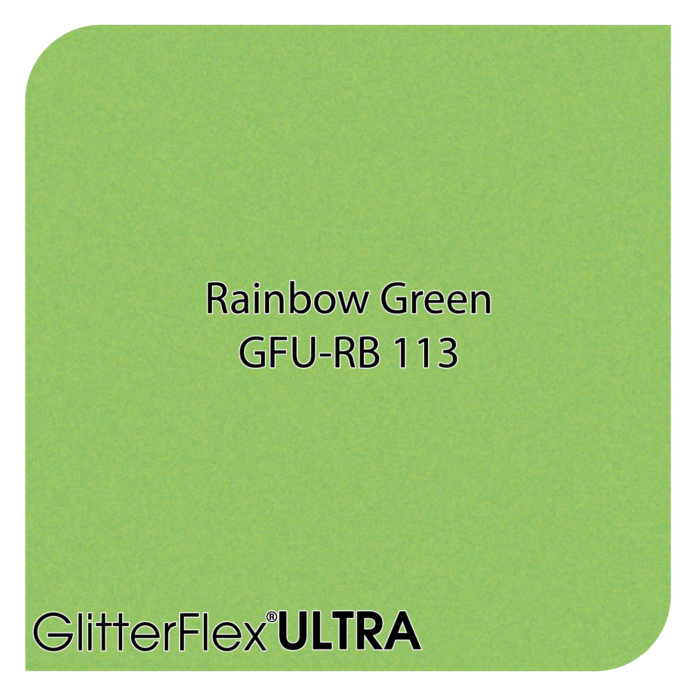 GlitterFlex® Ultra - Rainbow - 12" x 20" Sheet